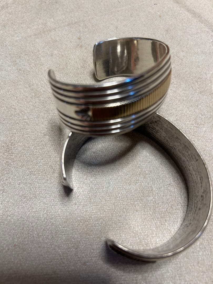 インディアンジュエリー　ブルースモーガン　バングル 14K