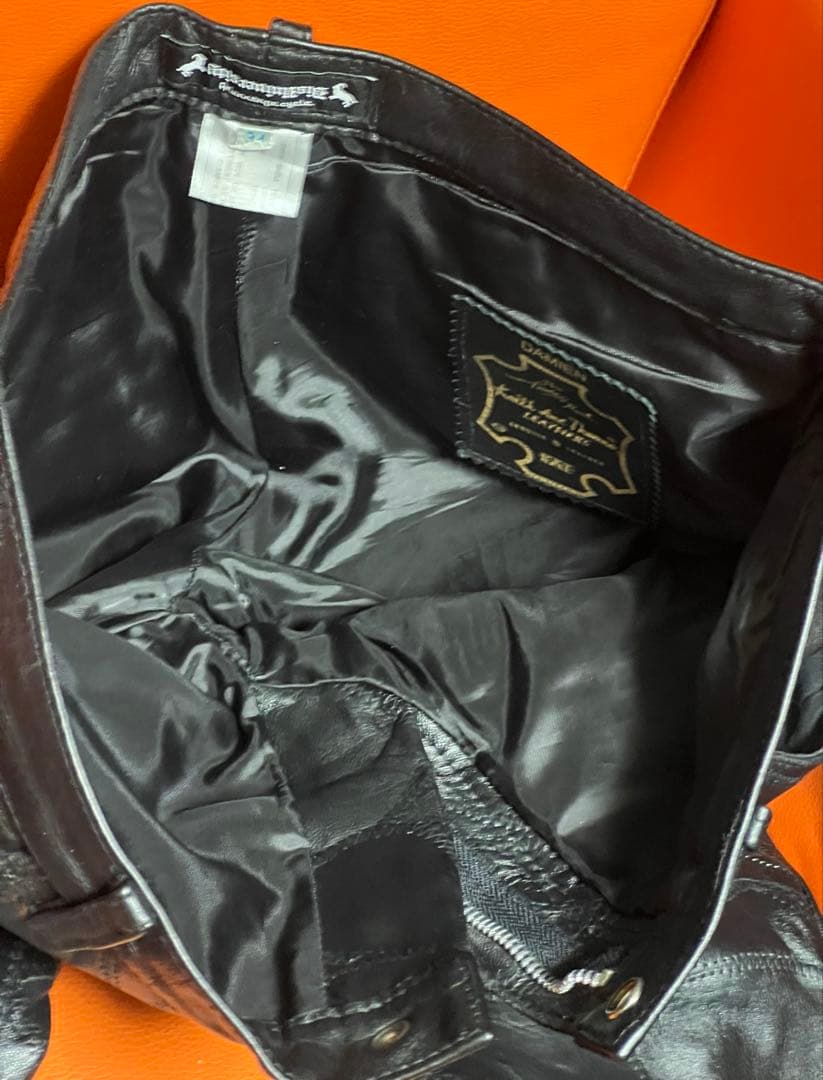 Keith and Thomas×Advantage Cycle レザーパンツ