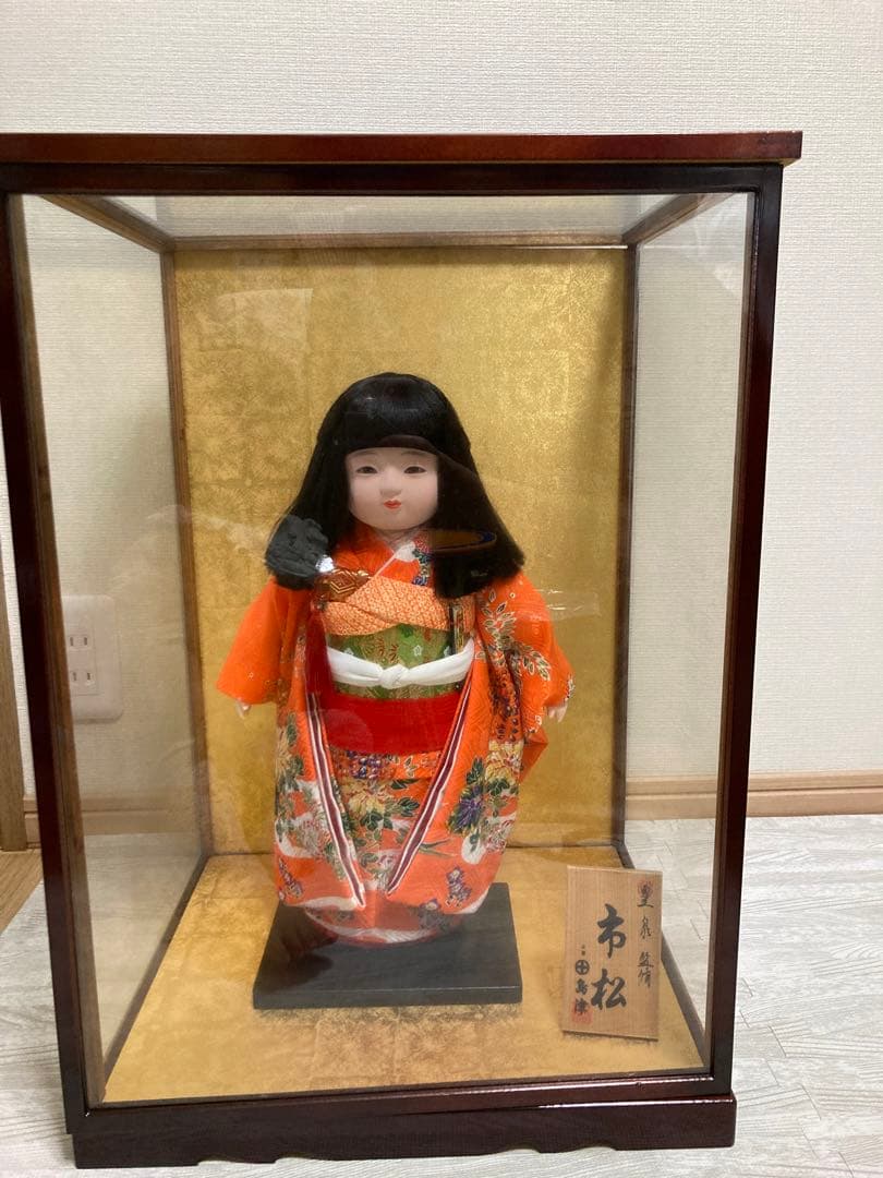 値下げ　美品　市松人形　日本人形　昭和レトロ