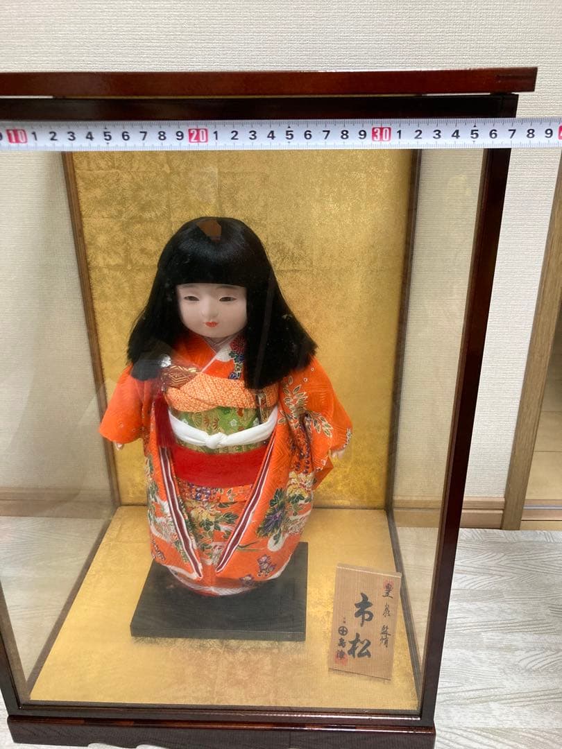 値下げ　美品　市松人形　日本人形　昭和レトロ