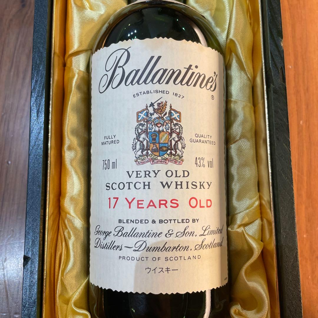 バランタイン17年 スコッチ ウイスキー Ballantine’s 木箱入り