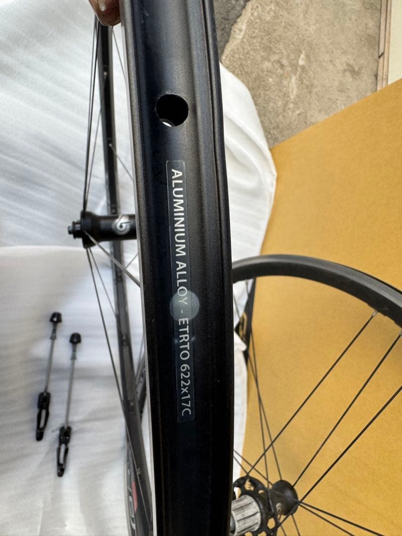 カンパニョーロ ゾンダC17 シマノフリー　9.10.11s対応　リム