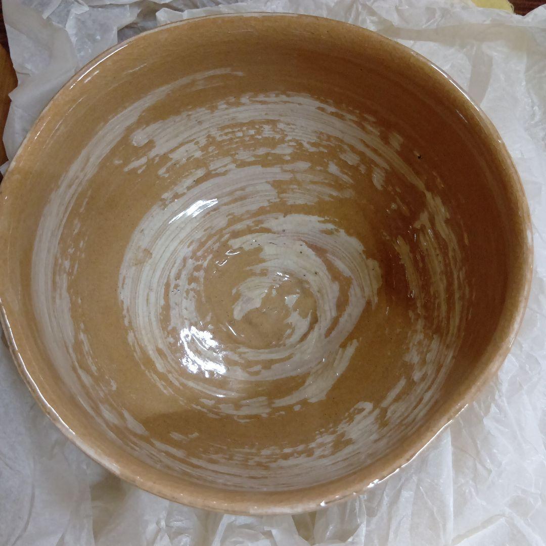 三島写 鉢 一休庵道年造 還暦記念 一鶴斎　茶碗