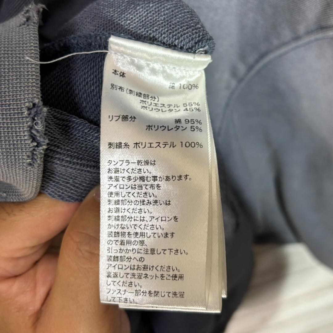 supplier 袖刺繍 フーディージップパーカー XXL　サプライヤー