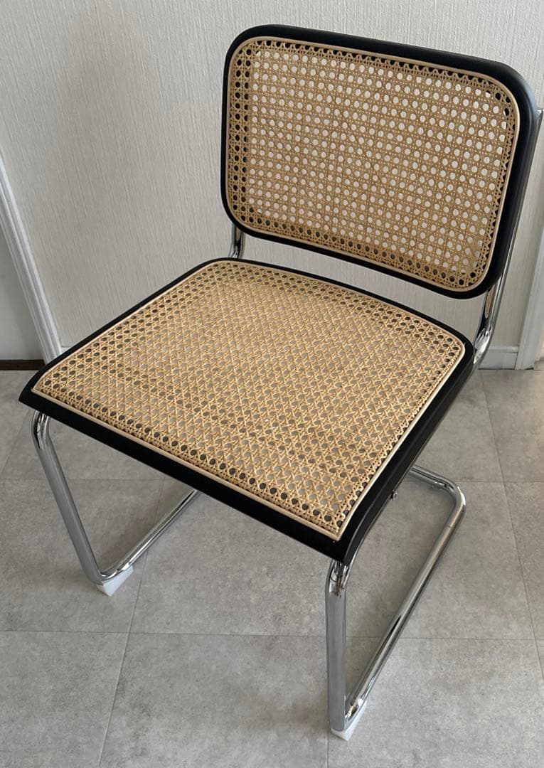 天然ラタン チェア イス 椅子 ブラック