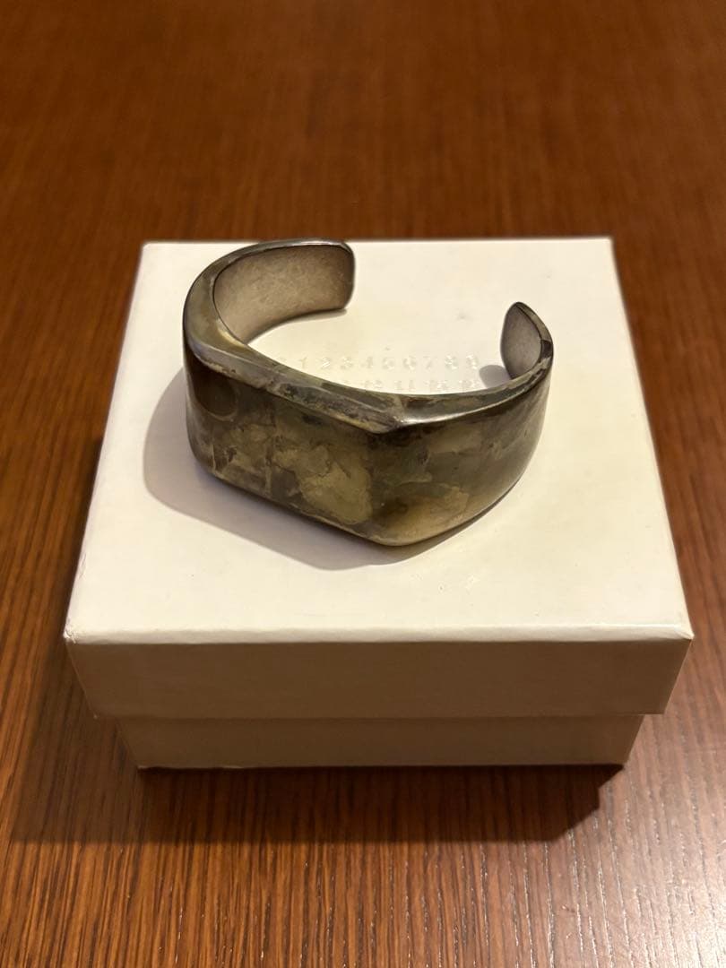 最終価格　メゾンマルジェラ 14SS 真鍮バングル