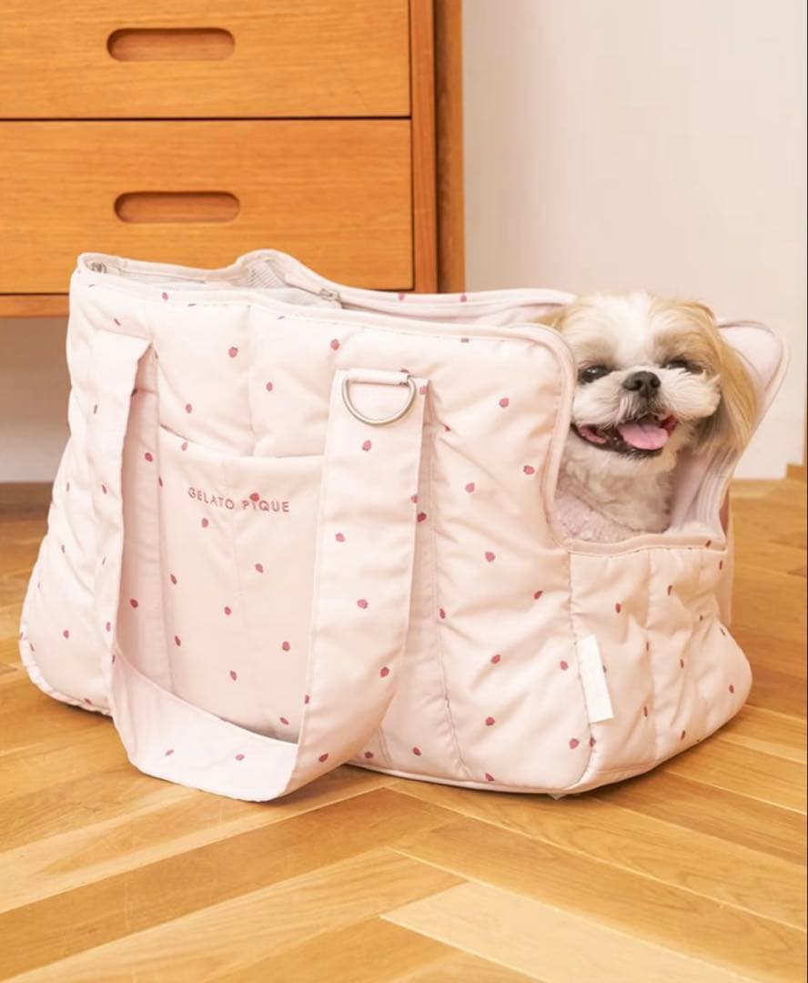 ジェラピケ ペットキャリーバッグ