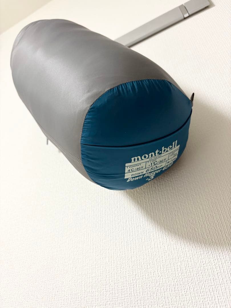 モンベル　シュラフ　♯3ダウンハガー650