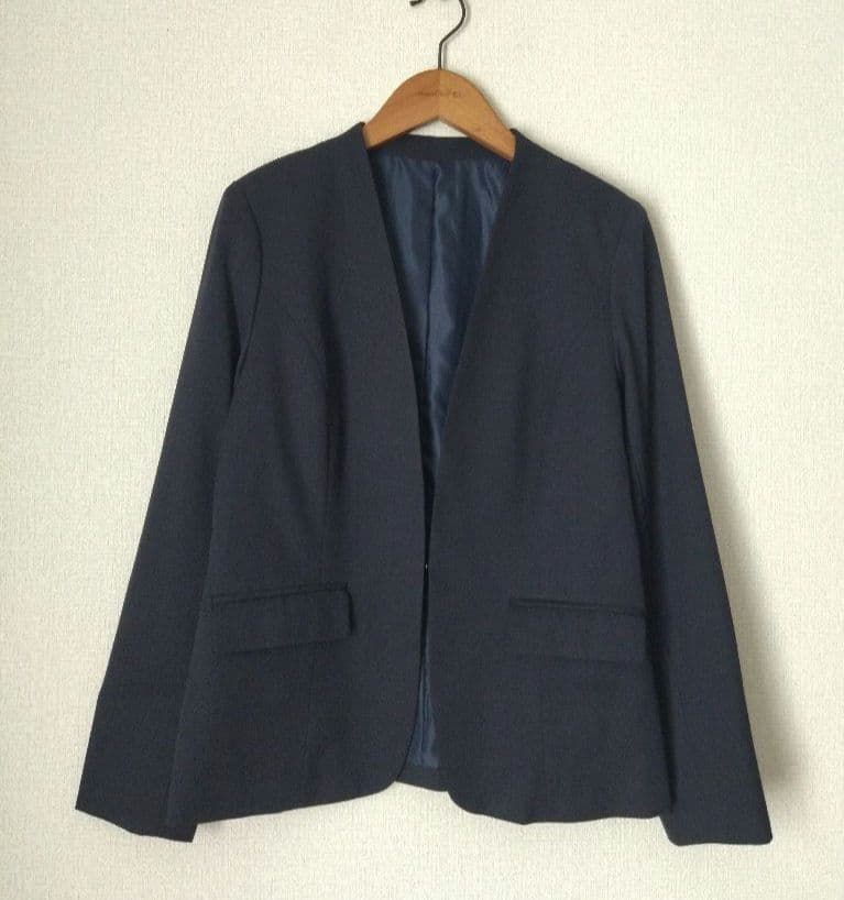 【着回し４点セット】ジャケット+ブラウス+ワンピース+パンツ スーツセット