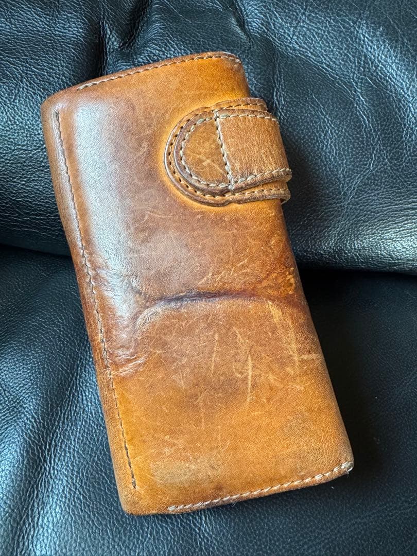 ｇ*ｉ様 アルズニ　長財布　希少焼印入りライダース