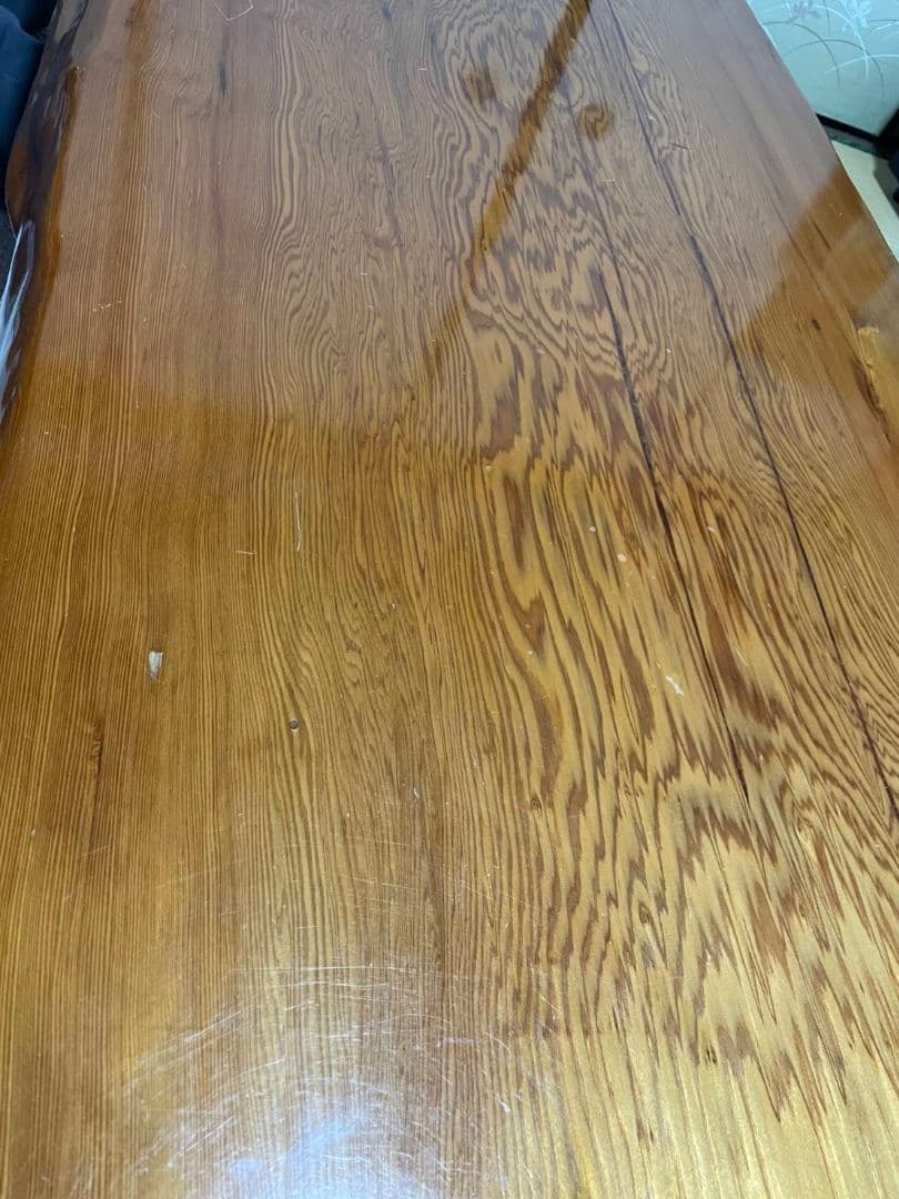 屋久杉座卓　一枚板テーブル