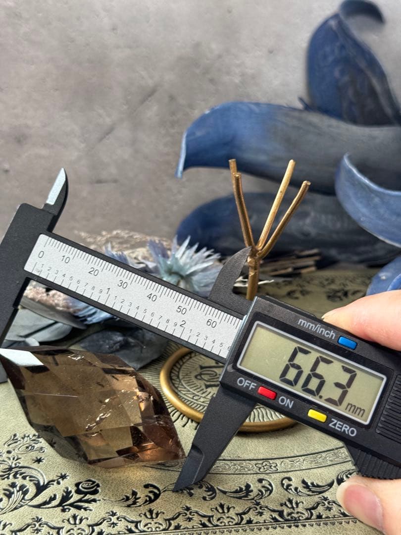 クールビューティー　スモーキー　レムリアンシード　アシンメトリー　ダイヤモンド