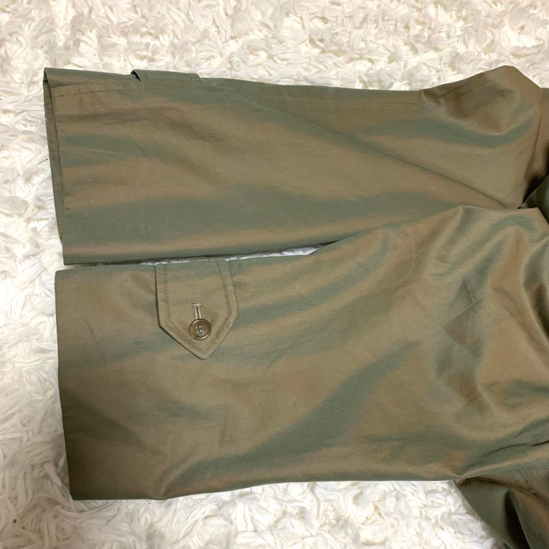 【美品】 バーバリーズ ステンカラー コート オリーブ 11号 ウールライナー