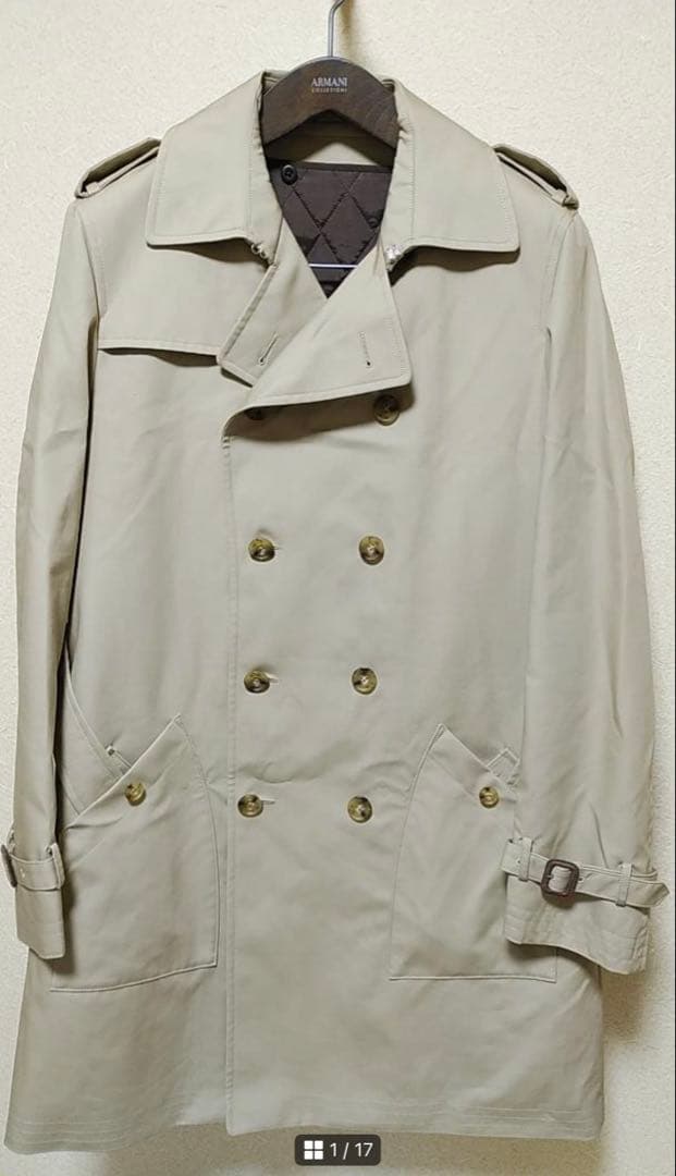 リングヂャケット トレンチコートSIZE48 日本製