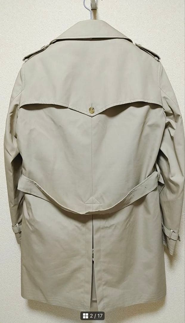 リングヂャケット トレンチコートSIZE48 日本製