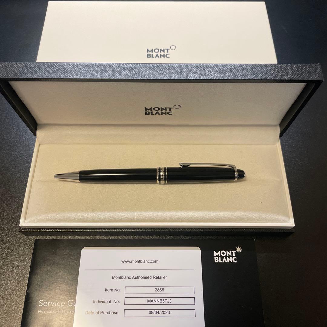 Mont Blanc ボールペン　P164 プラチナ　クラシック