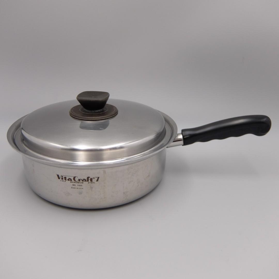 VitaCraft７　7435　ステンレス　片手鍋　フライパン