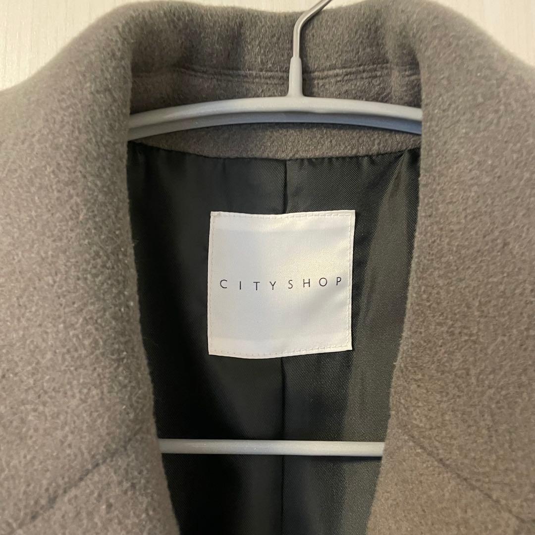 【美品】CITYSHOP OUT-SEAM PIPING コート