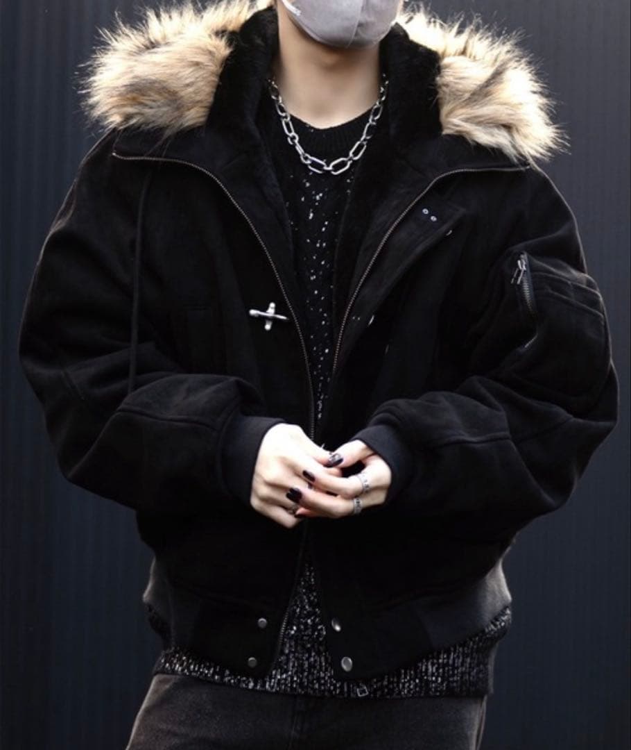 【CLEL】ファイヤーマン テックフェードN-2Bフライトジャケット Sサイズ