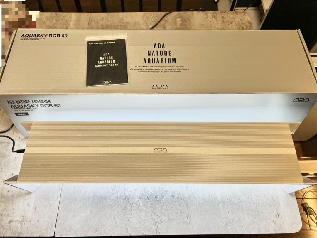 ADAアクアスカイ RGB 60 LEDライト シルバー