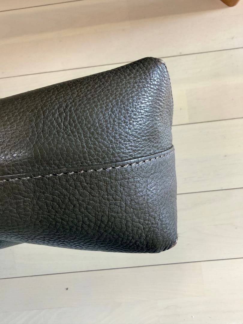 美品★バーバリーブラックレーベル★レザー★リバーシブル★トートバッグ