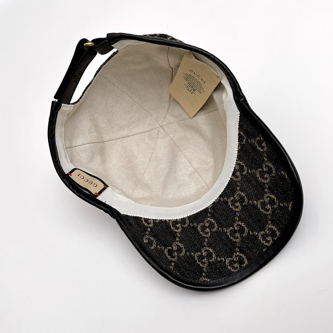 グッチ GGキャンバス コットン キャップ ベースボールキャップ 656206
