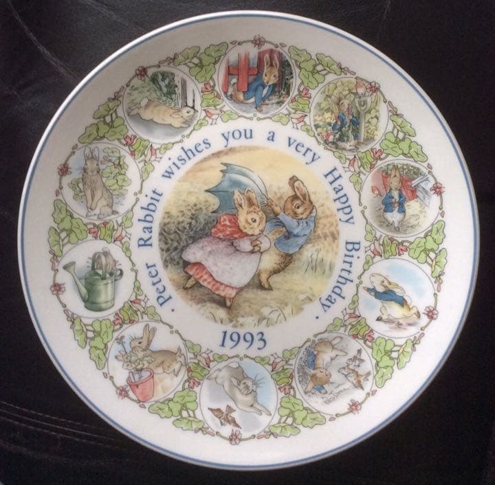 ウェッジウッド ピーターラビットバースデープレート6枚セット