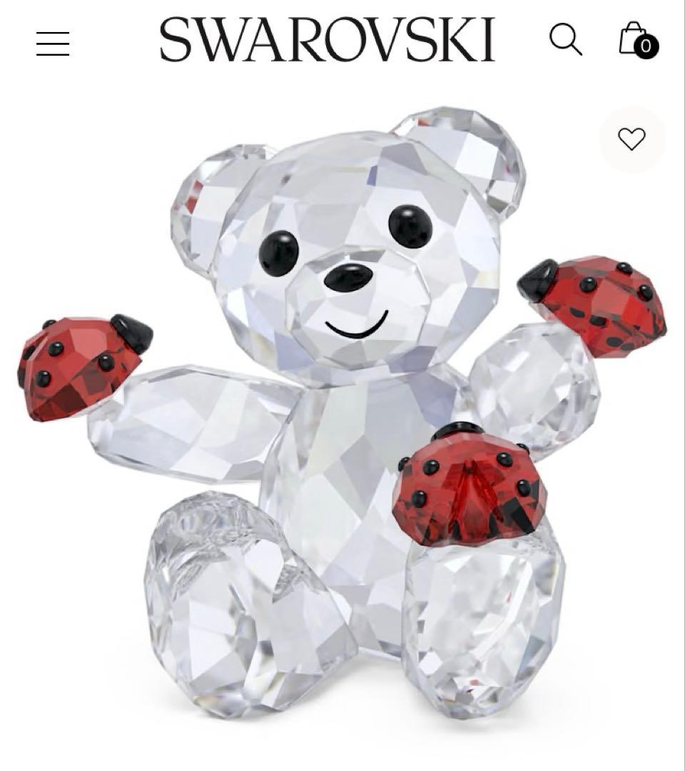 Swarovski Krisベア　Good Luck Bear