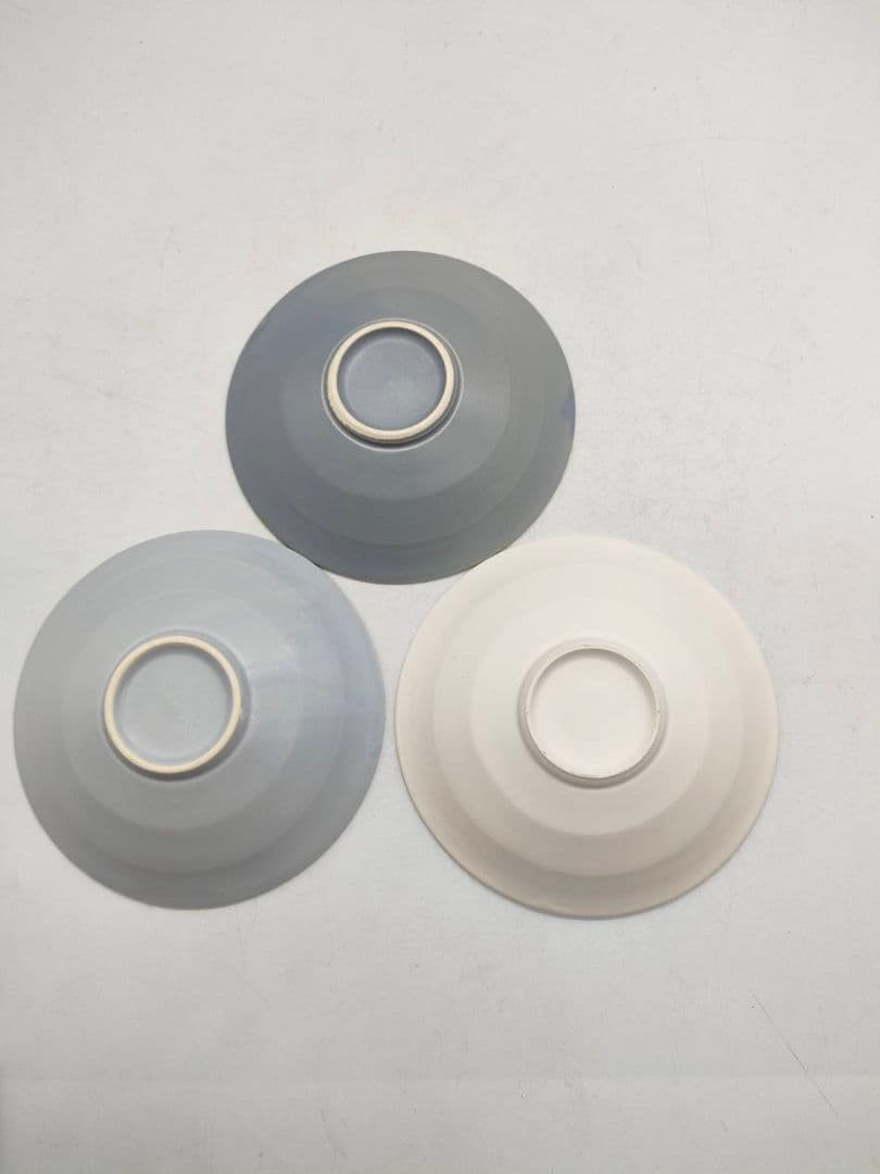 #美濃蔵☆最新作入荷☆武山窯達武衛 マットリボン円平鉢３枚セット