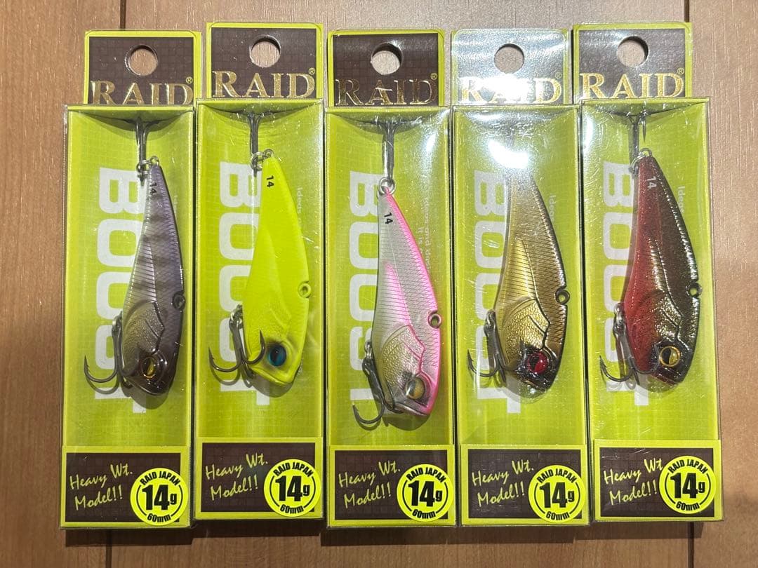 レイドジャパン レベルバイブブースト 14g 5個セット