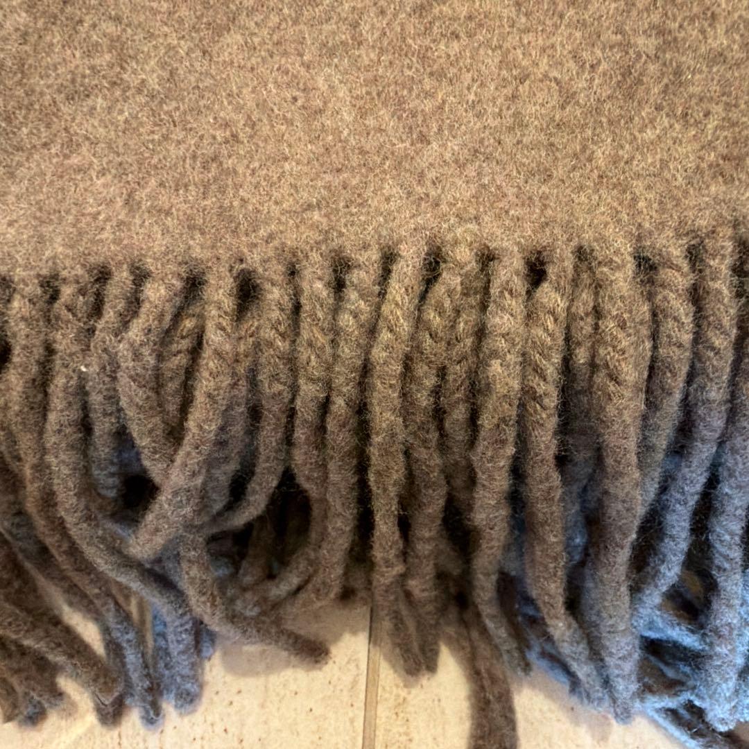 ASAUCE MELER アソースメレフリンジ大判ストール　美品