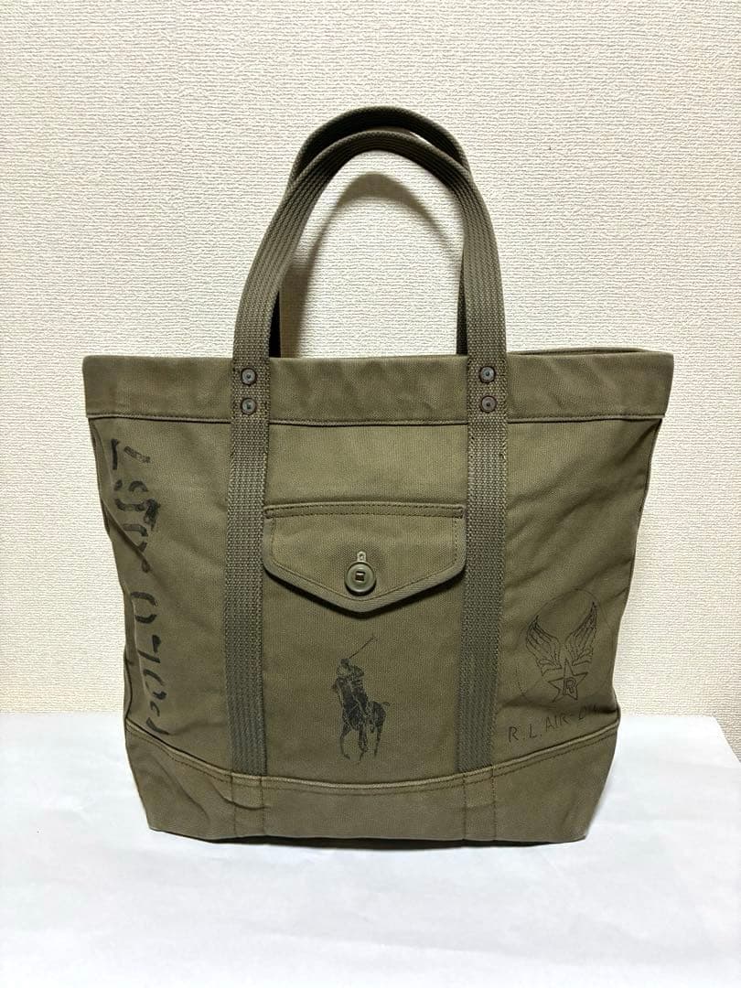 POLO RALPH LAUREN キャンバス　トートバッグ