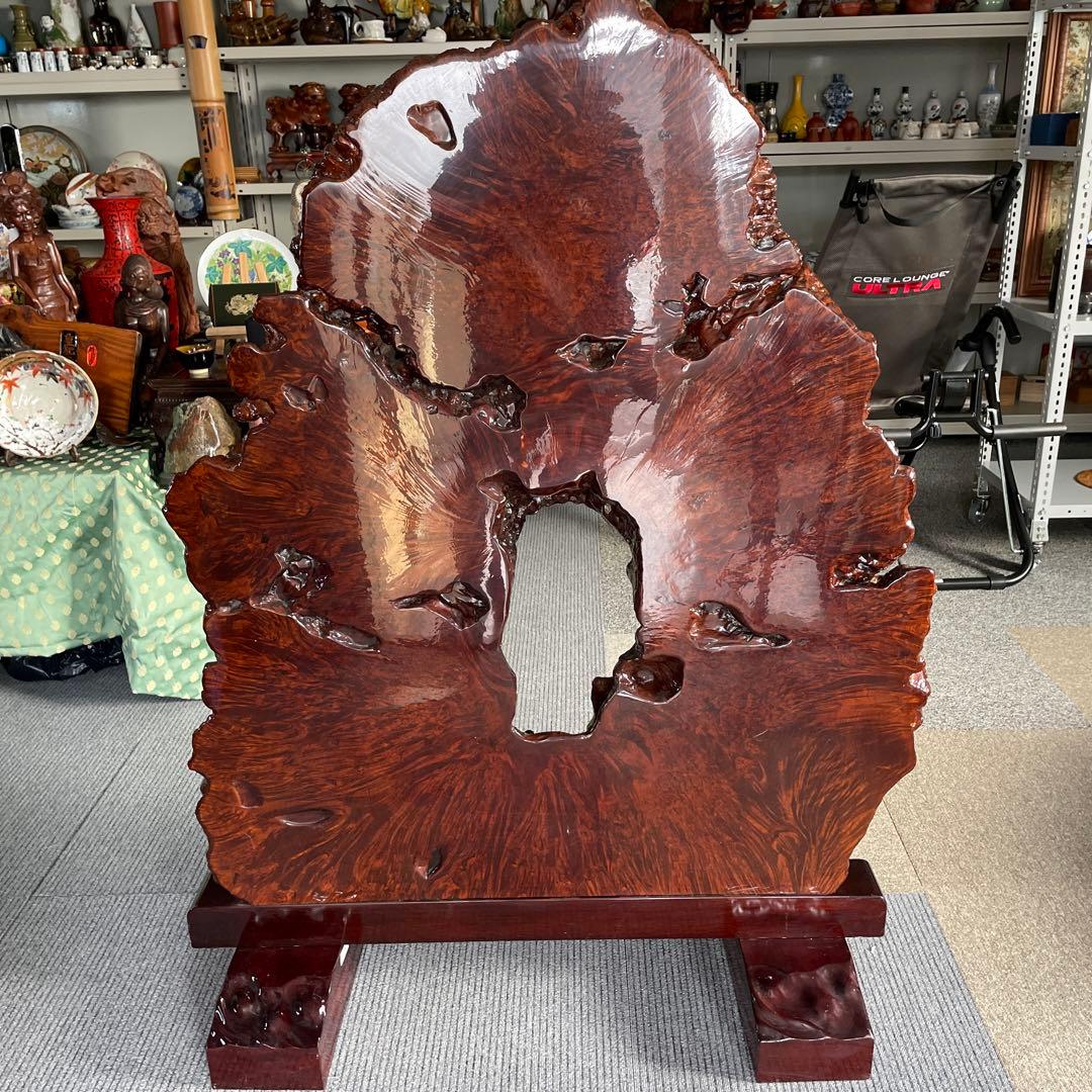 屋久杉、屏风，花梨，花梨瘤 ，瘤杢，玉杢，