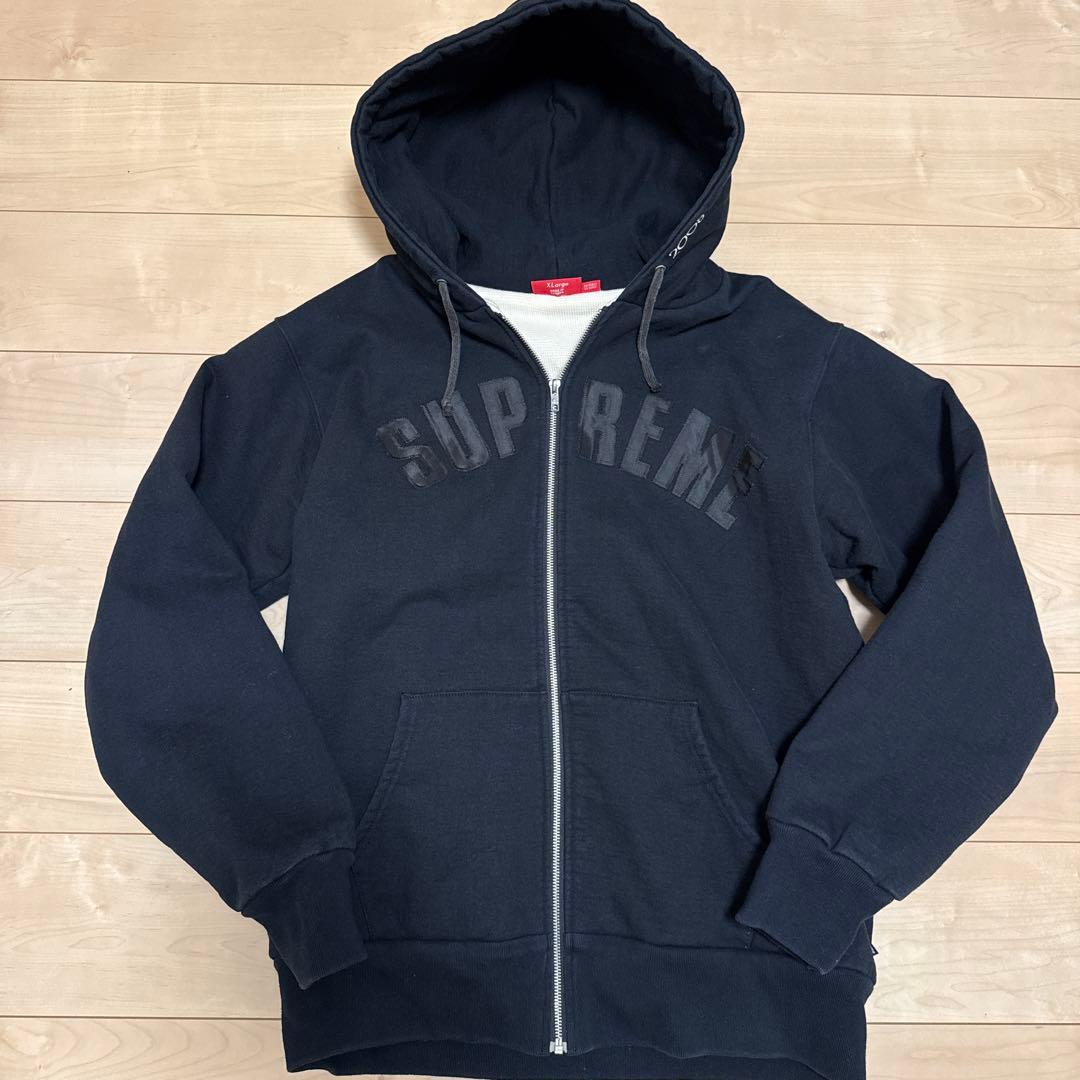 Supreme 2008ジップアップパーカー　XL