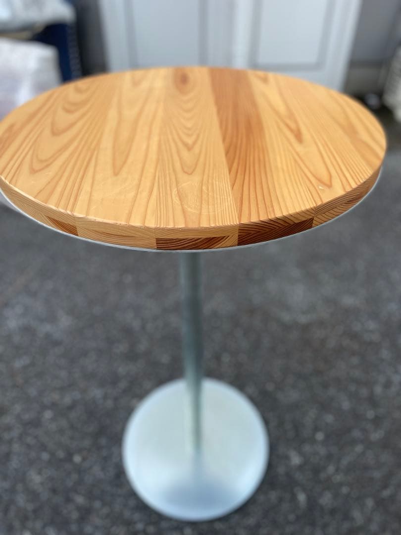 KANADEMONO バーテーブル 天然木シリーズ