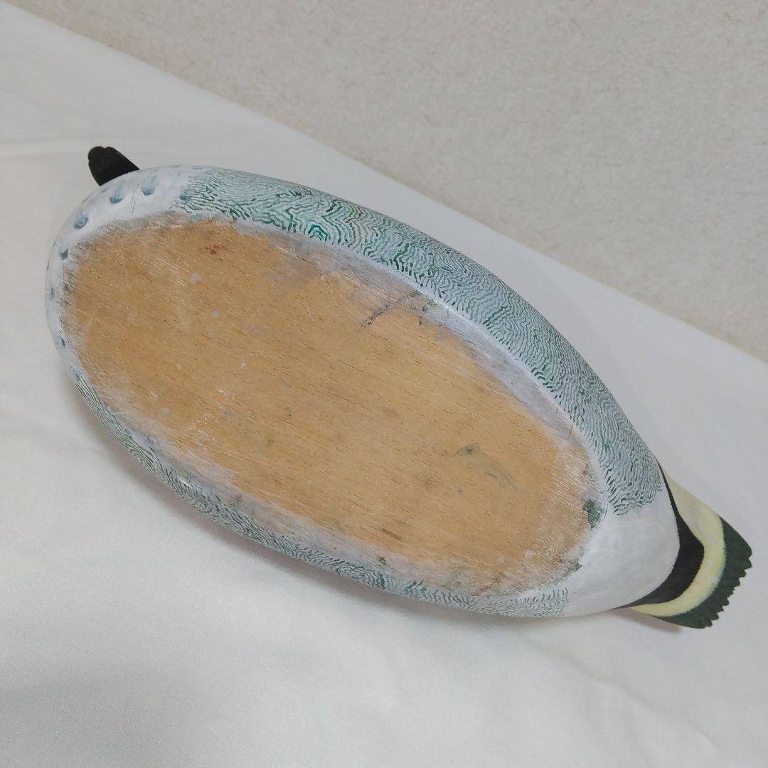 合鴨ディコイ ☆ バードカービング ☆ 【ハンドメイド】
