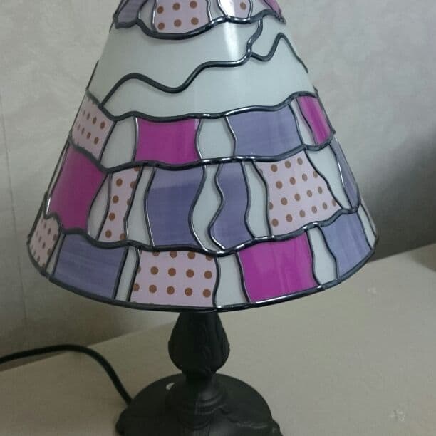 まりこのグラスアート ～ランプシェイド～