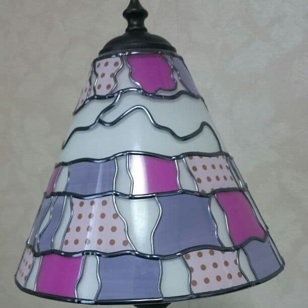 まりこのグラスアート ～ランプシェイド～