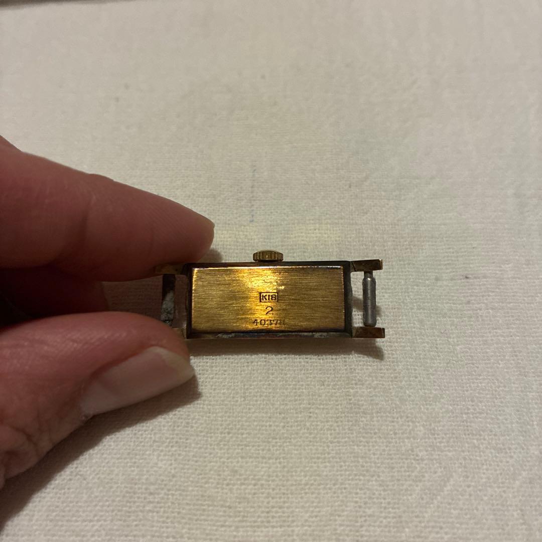 ⭐︎希少⭐︎シチズン クオーツ ドレッシー K18 時計 ベルト無し