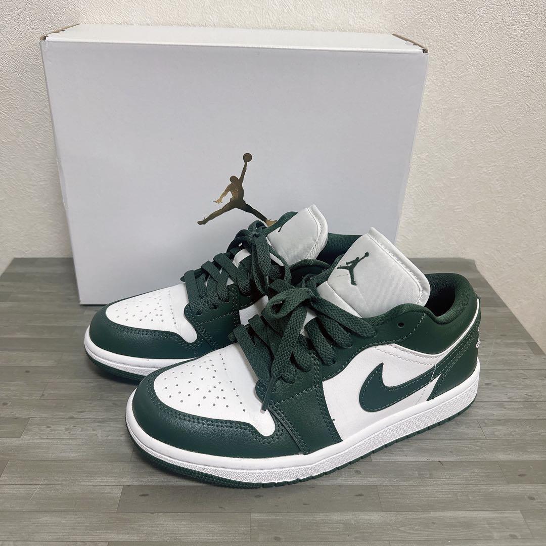 NIKE ジョーダン　ウィメンズスニーカー　グリーン　22.5