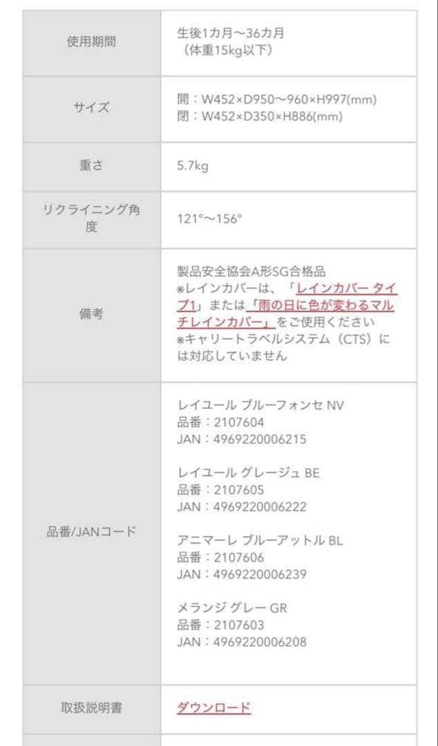 Aprica アップリカ　ラクーナビッテクッション　限定モデル