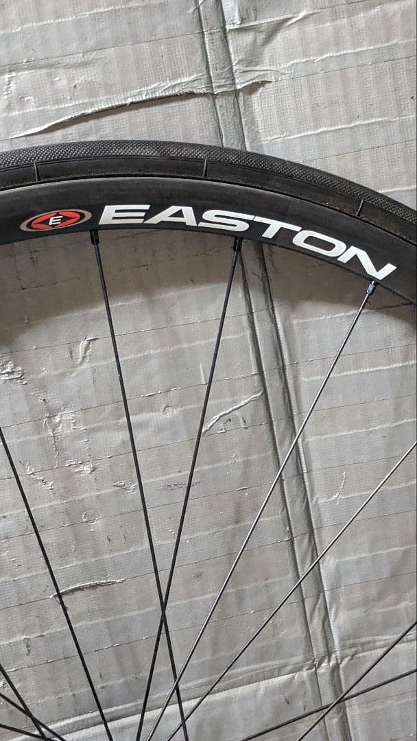 EASTON EC90SLX チューブラー　前後フルカーボン　ロードバイク