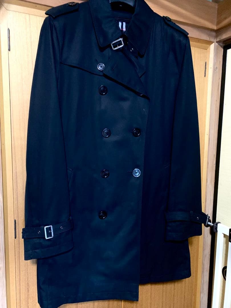BURBERRYBLACKLABEL バーバリーブラックレーベルコート 希少LL