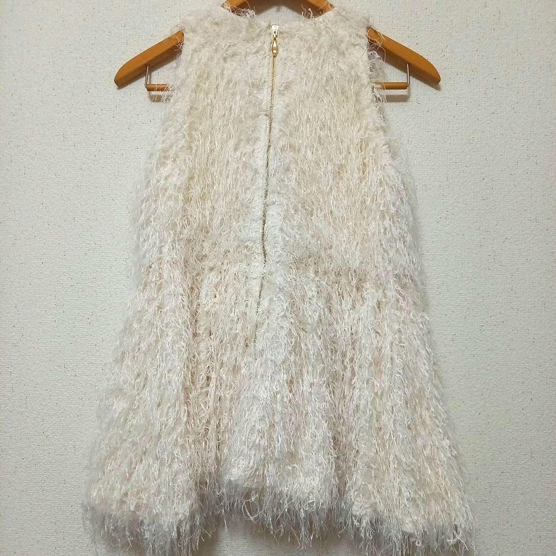 美品 Acka エーシーケーエーフリンジアメリカンスリーブトップス ペプラム