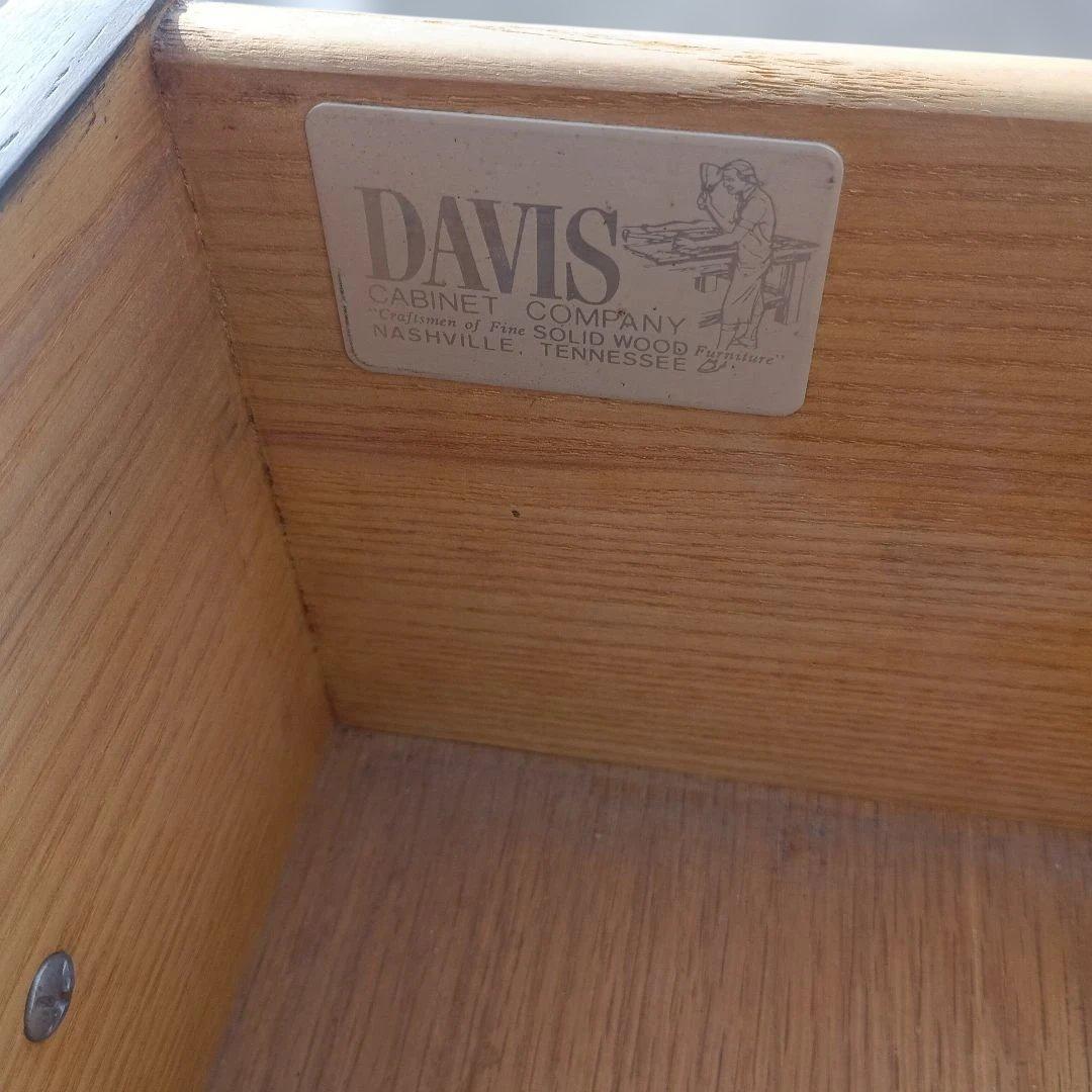 5153）米国DAVIS CABINET社　 三段チェスト　キャビネット　引出し