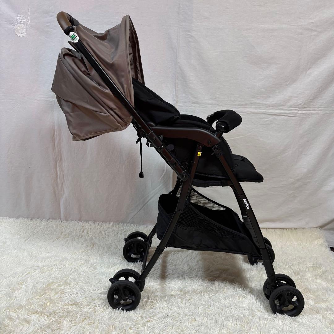 極美品　アップリカ　ベビーカー　カルーンエアメッシュ　両対面　軽量