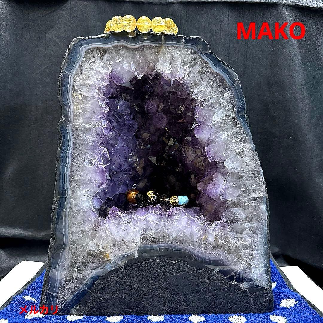 M1667☆アメジストドーム17.0Kg☆天然石　原石☆N50501