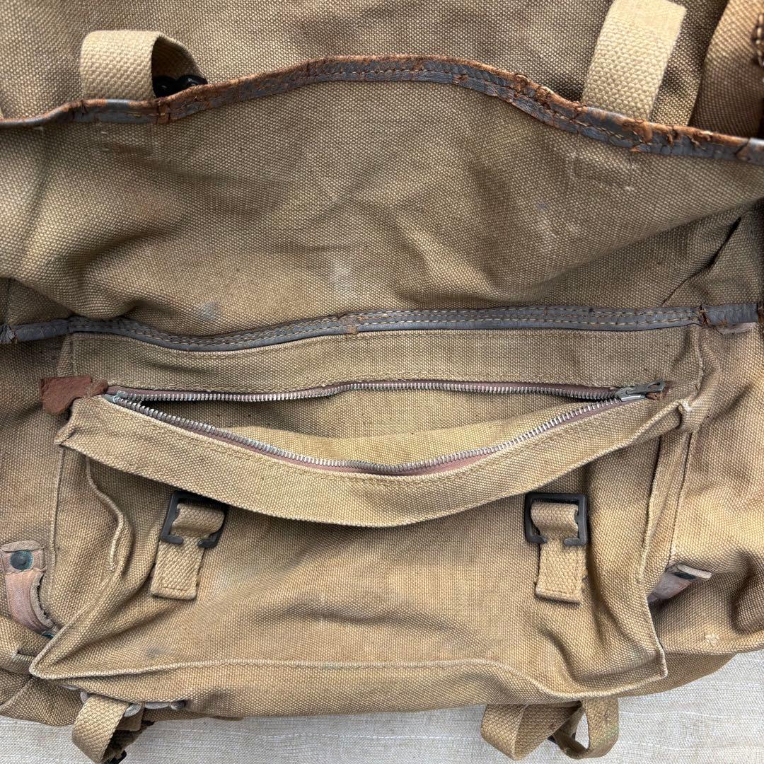 【ww2イギリス軍】【ジャンク】大型リュック×２&フレーム×１　おまけ付き