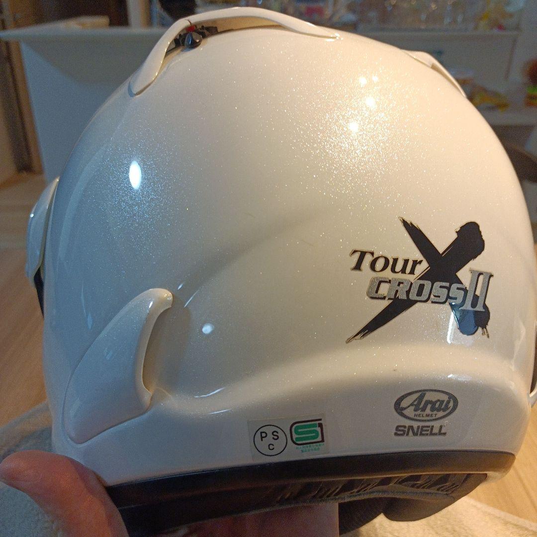 Arai 　ヘルメット 　ツアークロス2　パールホワイト