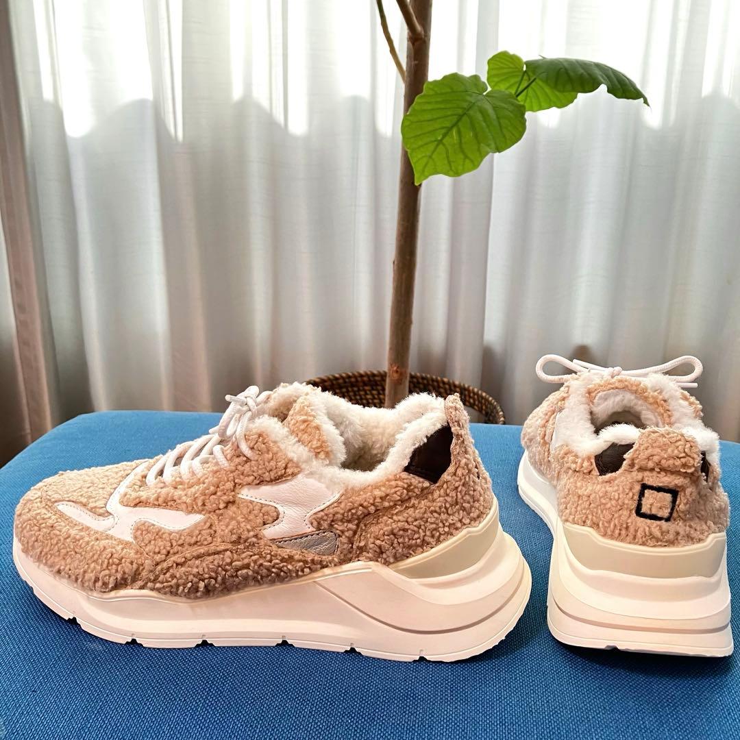 D.A.T.E FUGA デイト フーガ テディーベア ボア EU38